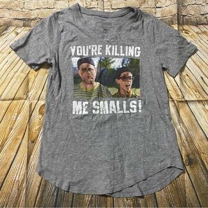 The Sandlot Gray You’re Killing Me Smalls V Neck T Shirt